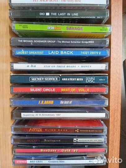 CD диски музыкальные