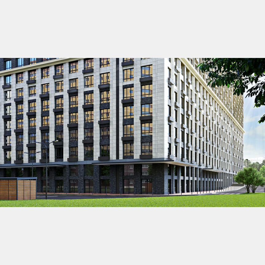 1-к. квартира, 36 м², 16/25 эт.