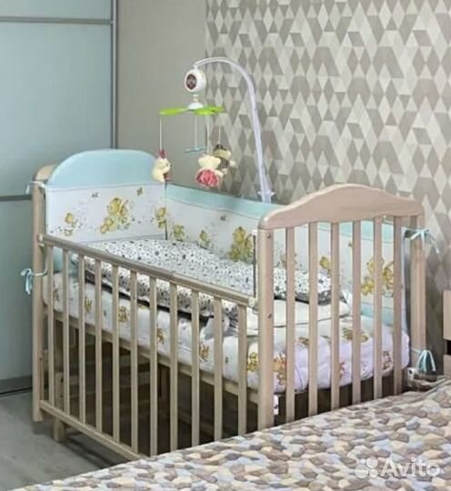 Бортики, комплект постельного белья в кроватку