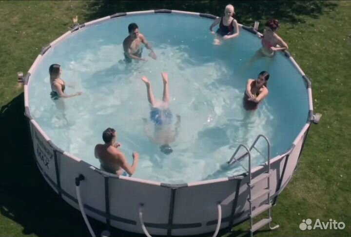 Каркасный бассейн новый