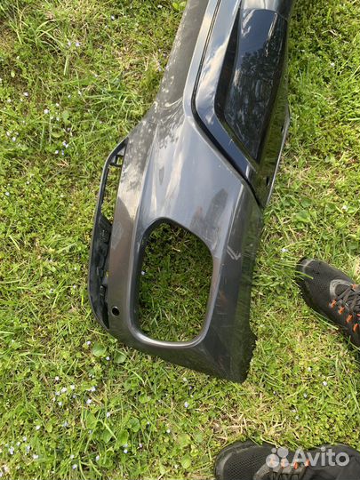 Bmw x6 f16 задний бампер м-пакет