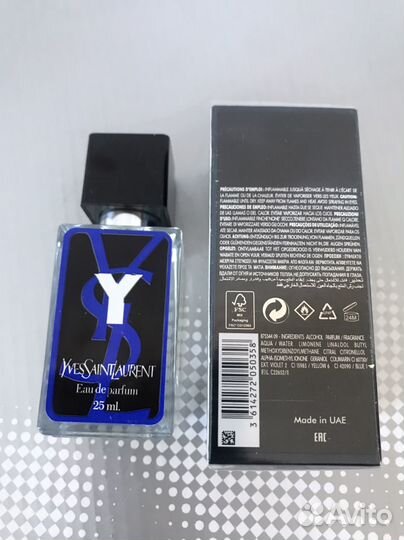 Парфюм Yves Saint Laurent Y Eau / мужской 25 мл