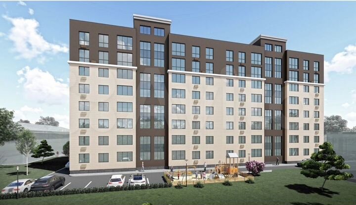 2-к. квартира, 71,4 м², 8/8 эт.