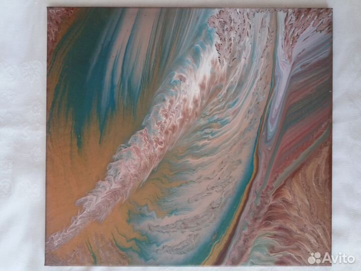 Картины флюид арт