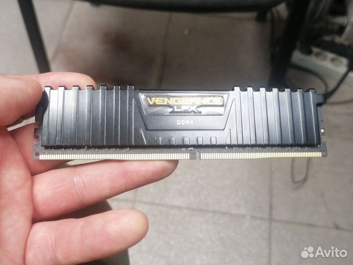 Оперативная память ddr4 8gb corsair vengeance lpx