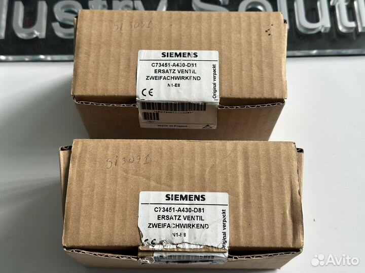 Пневмоблоки Siemens C73451-A430-D81 безнал с ндс