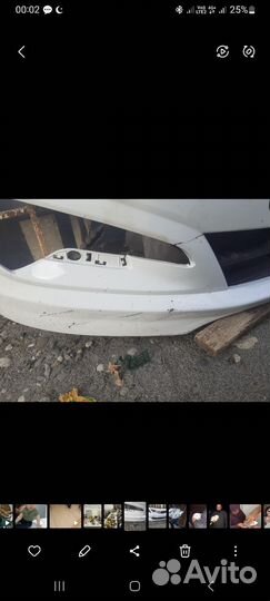 Бампер передний hyundai solaris