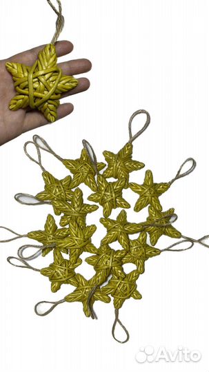 Звезды на елку, ручная работа