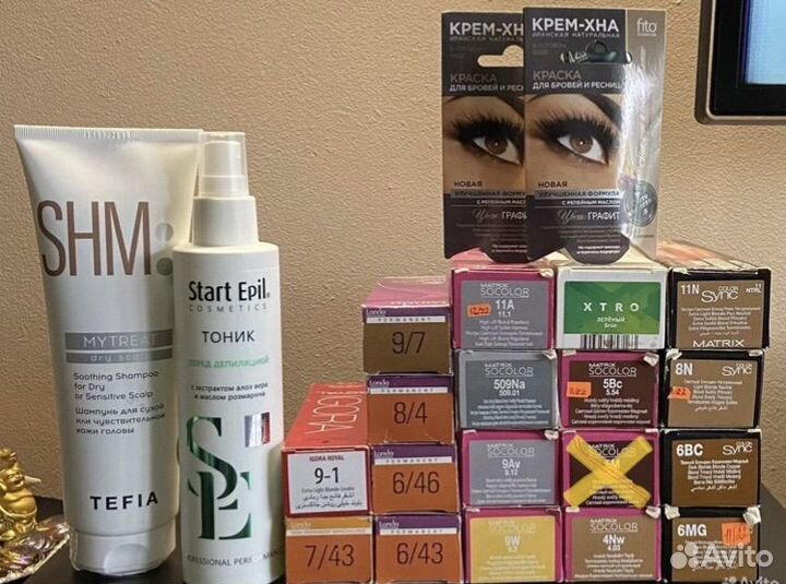 Краска для волос matrix, лонда