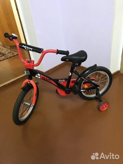 Детский велосипед Novatrack Strike 16 новый