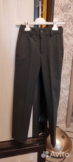 Брюки школьные серые 6 школа