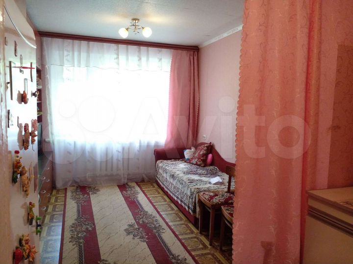 Комната 17,3 м² в 1-к., 1/2 эт.