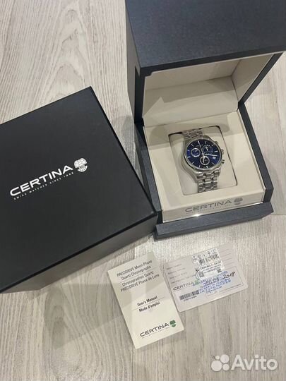 Часы мужские certina