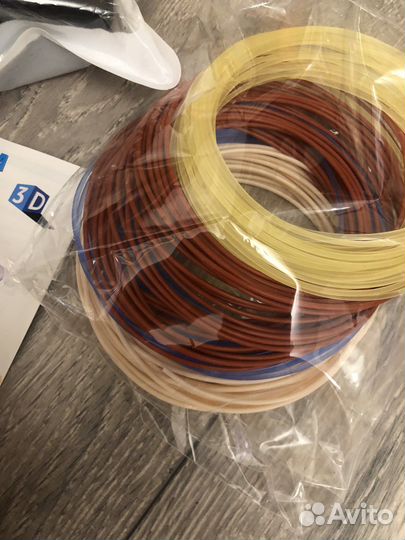 3D ручка пластик