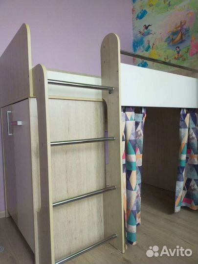 Детская кровать чердак