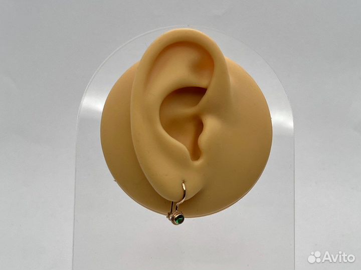 Золотые серьги 585 пробы