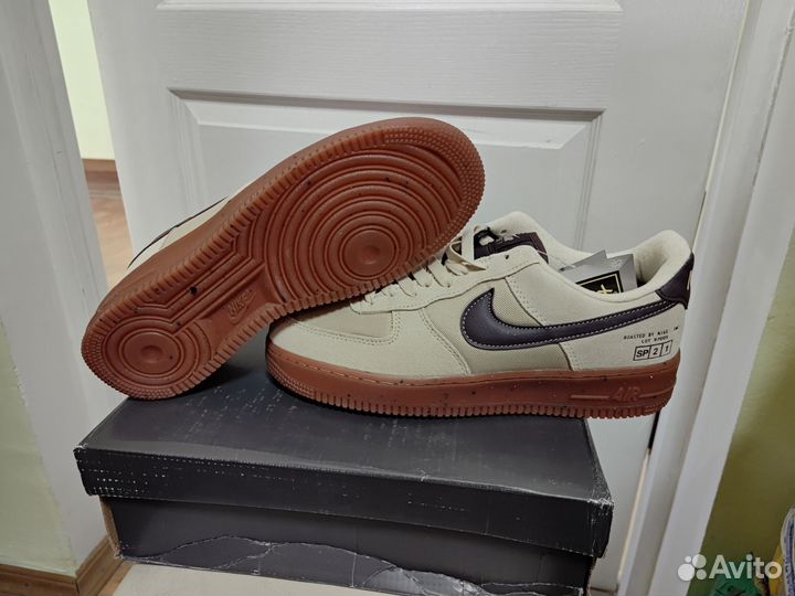 Кроссовки утеплённые Nike Air Force 1 Low “Coffee”