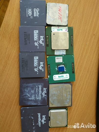 Процессоры и память для ретро компьютеров