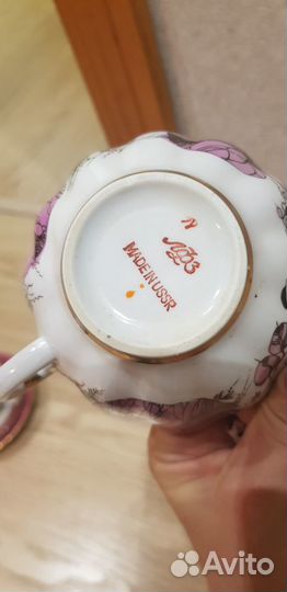 Две чайные пары императорский фарфор