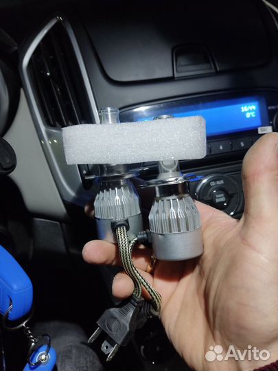 Диодные лампы h4