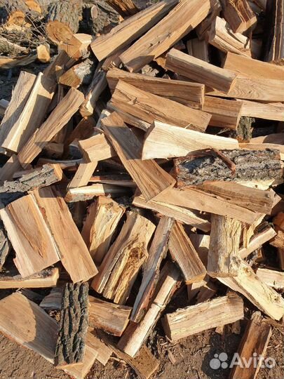 Дрова дубовые колотые
