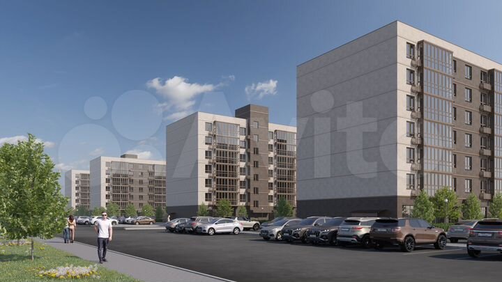 1-к. квартира, 48,2 м², 2/7 эт.