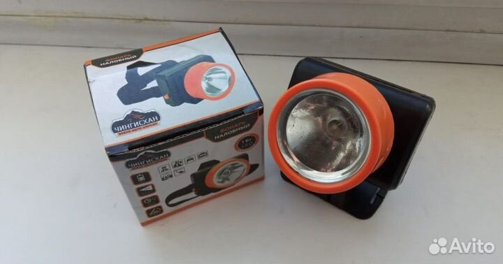 Налобный фонарь и карманный