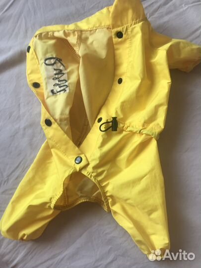 Дождевик для собак тли кошек