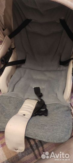 Детская коляска Aroteam Cocoline 18 бежевая (2в1)