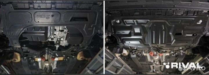 Защита картера VW Polo VI (с 2020)