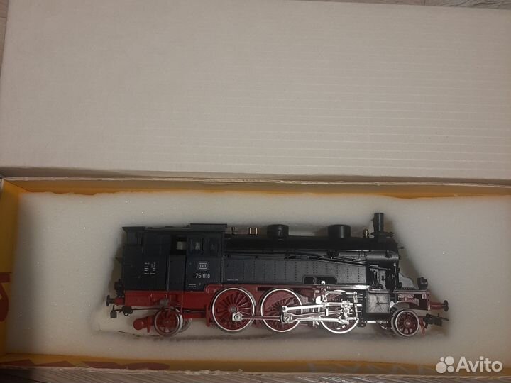 Паровоз BR75 Liliput 1/87