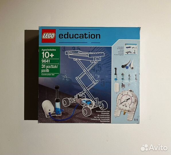 Набор lego education 9641 пневматика оригинал