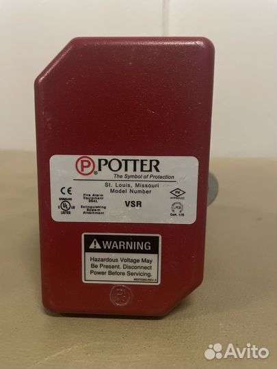 Индикатор расхода воды OEM Potter VSR-3