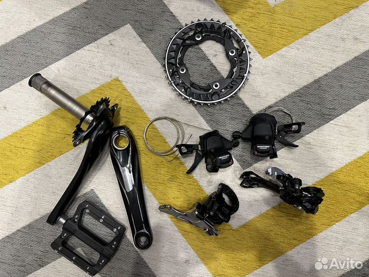 Групсет shimano deore m610 б/у