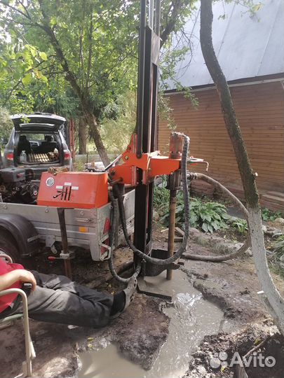 Бурение скважин на воду малогабаритной установкой