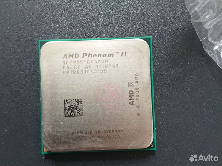 Процессор 4 ядра phenom 945 955 intel quad i3