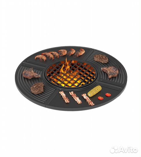 Чугунная плита Gurman 700 везувий