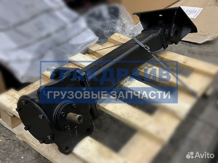 Устройство опорное маз полуприцепа левое без редуктора озаа
