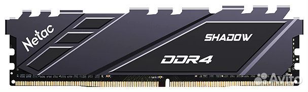 8Gb DDR4 3600MHz Netac Shadow (ntsdd4P36SP-08E)