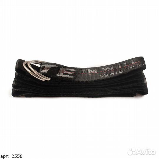 Off white ремень серый