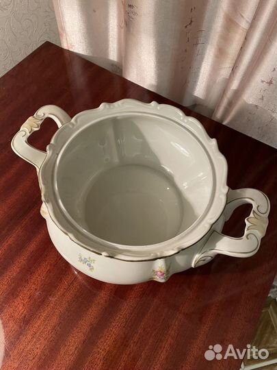 Фарфоровая супница Reichenbach VEB R Germany