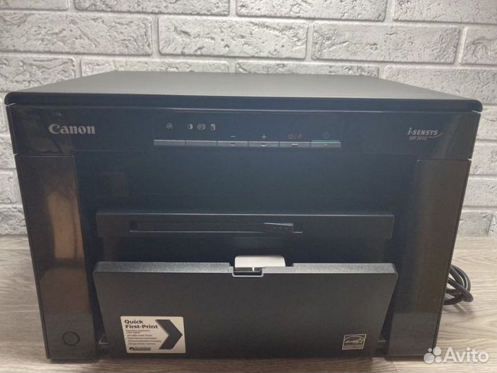 Мфу лазерное Canon i-sensys MF3010, черный