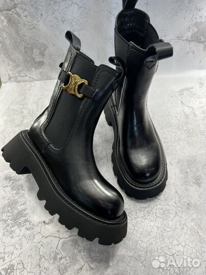 Ботинки женские натуральная кожа