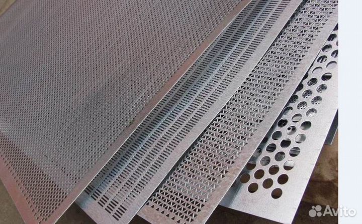 Лист металлический перфорированный