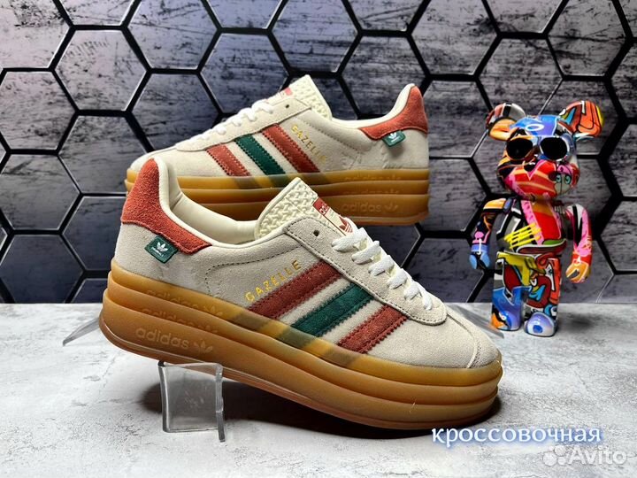 Кроссовки женские Adidas Gazelle цветные