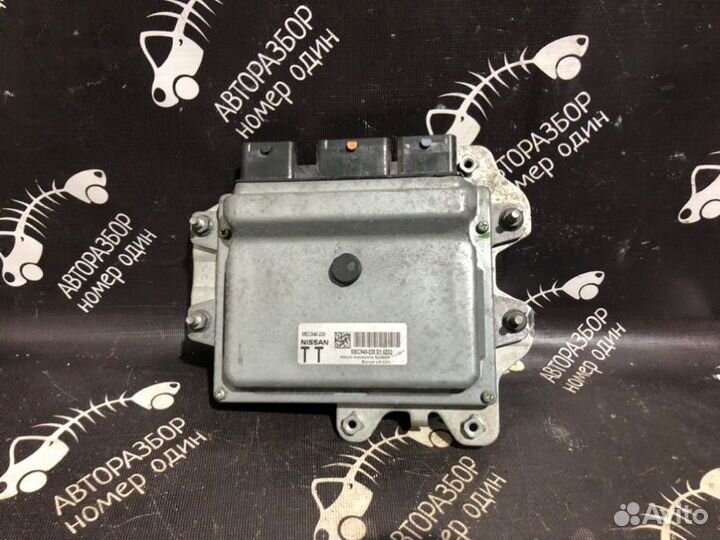 Блок управления двигателем Nissan Qashqai J10E 1.6