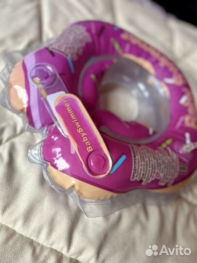 Надувной круг для малышей на шею