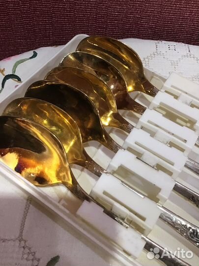 Чайные ложки мельхиор СССР