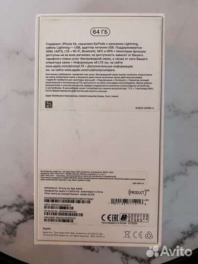 iPhone Xr, 64 ГБ