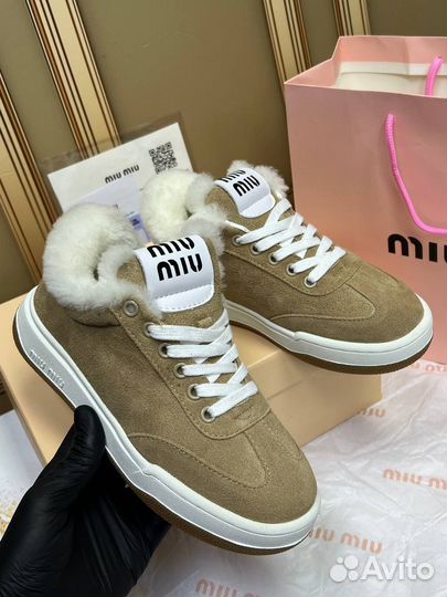 Кеды зимние женские miu